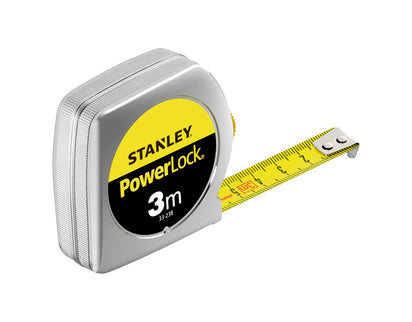STANLEY ROLBANDMAAT POWERLOCK 3M - 12,7M