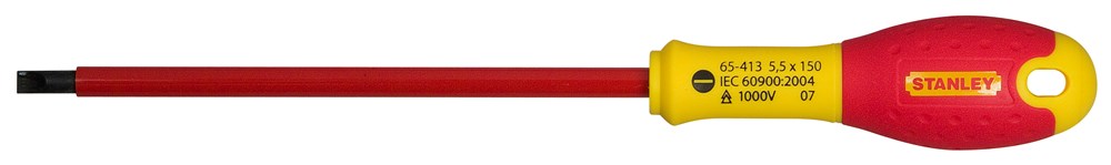 Stanley Fatmax Schroevendraaier Parallel VDE 5,5 X 150mm – 0-65-413