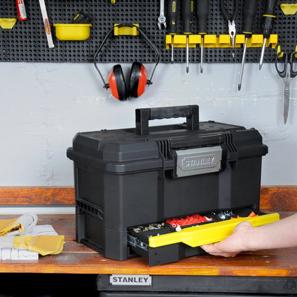 Stanley Gereedschapskoffer 19" M/drukslot en Laden – 1-70-316