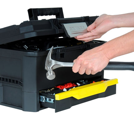 Stanley Gereedschapskoffer 19" M/drukslot en Laden – 1-70-316