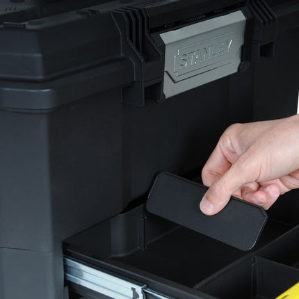 Stanley Gereedschapskoffer 19" M/drukslot en Laden – 1-70-316