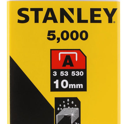 Stanley Nieten 10mm TYPE A - 5000 stuks – 1-TRA206-5T