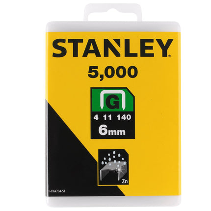 Stanley Nieten 8mm TYPE G - 1000 stuks – 1-TRA705T