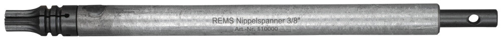 REMS Nippelspanner 3/8" voor korte pijpstukken - 110000 R
