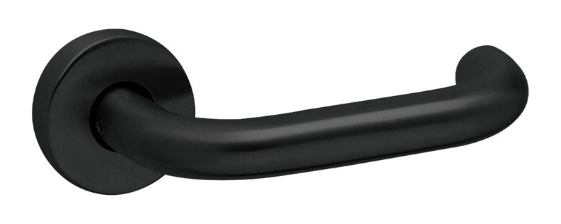 Deurkruk met rozet op kunststof onderrozet Oxloc