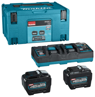 Makita Startset DC40RB - 2X BL4080F 2XBL4080F – 191Y97-1