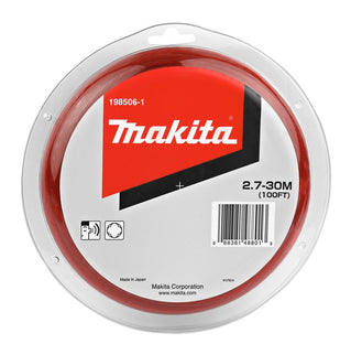 Makita Maaidraad 2,7mm X 30M Fluister Nylon Koord 2.7-30M – 198506-1