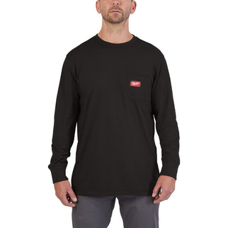 Milwaukee Wtlsblii L Work T-Shirt Long Sleeve Black L – 4932493035