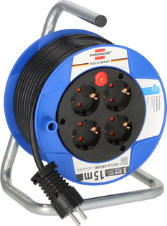 Brennenstuhl Compact Kabelhaspel Zwart 15M H05VV-F 3G1,5 – 1079180004