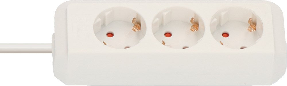 Brennenstuhl ECO-LINE STEKKERDOOS 3 VOUDIG WIT 1,5M H05VV-F 3G1,5