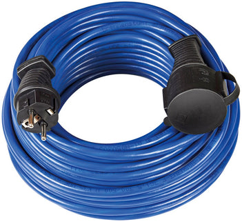 Brennenstuhl BREMAXX IP44 VERLENGSNOER 10M BLAUW AT-N05V3V3-F 3G1,5