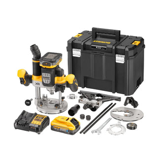 DeWALT DCW620H2-QW 18V XR 12mm Bovenfrees – 2X 5.0Ah Powerstack