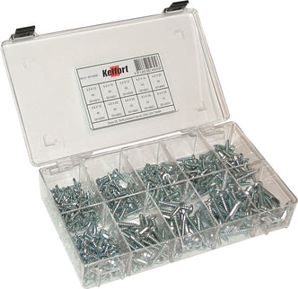 Assortimentsdoosje zelfborende plaatschroef Kelfort