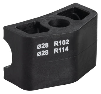 REMS Buigsegment en glijstuk Cu Ø 28 R102 - 581070