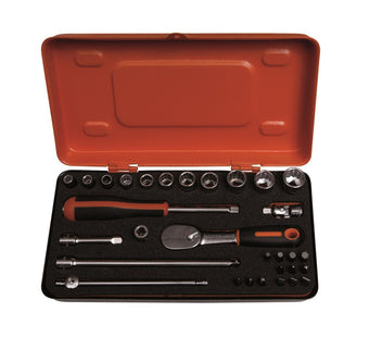 Bahco Doppenset RAIL 1/4" 13D – 6730MBP