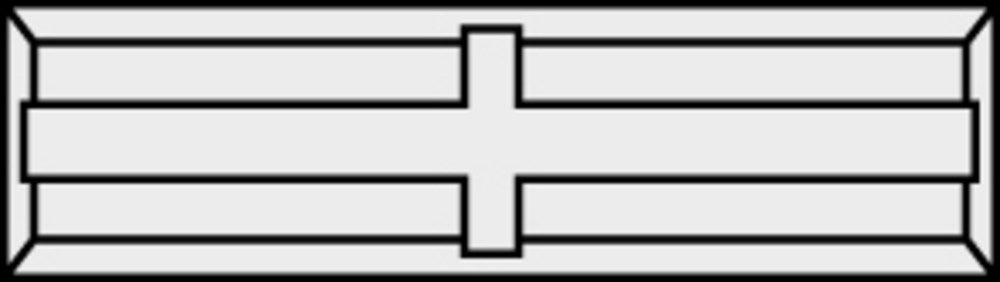 JSO-TR Trasco 30X5,5X1,1mm Keermes - 10st Hardmetaal – 72013-6-30055