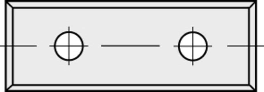 Keermes HW 30X12X1,5mm 4-Zijdig (10ST) – 72020-6-03000