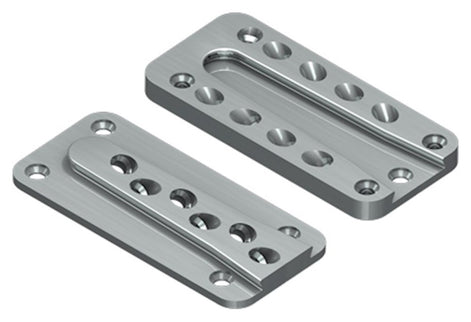 GB BLINDE HOUTVERBINDING 130X60X14 80X160  ALU