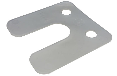 GB Drukplaat met Sleuf Transparant 1 KS 70 X70 – 34741.B096