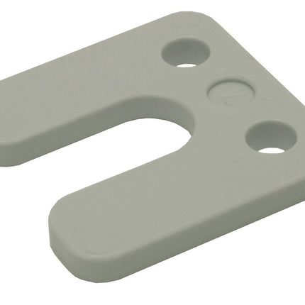 GB Drukplaat met Sleuf Grijs 7 KS 70X70 – 34747.B048