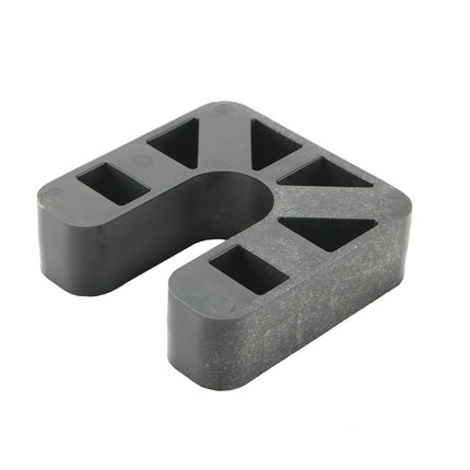 GB Drukplaat met Sleuf Zwart 20 KS 70X70 – 347600040