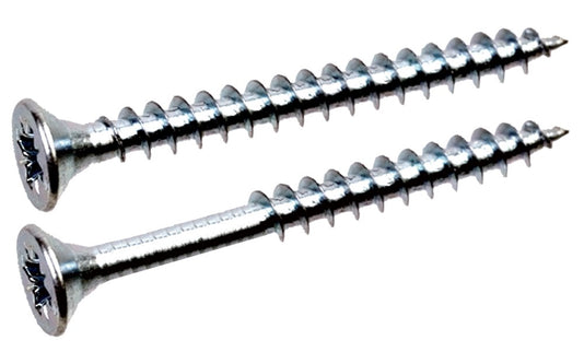 Spaanplaatschroeven platkop Pozidriv verzinkt | Chipboard screws countersunk head Pozidriv zincplated | Spanplattenschrauben Senkkopf Pozidriv verzinkt | Vis \u00E0 bois t\u00EAte frais\u00E9e Pozidriv zingu\u00E9