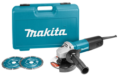 Makita 9558HNRGK2 230V Haakse Slijper 125 mm