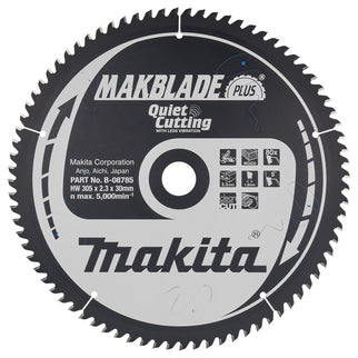 Makita Afkortzaagblad Hout 305X30X80T 5G – B-08785