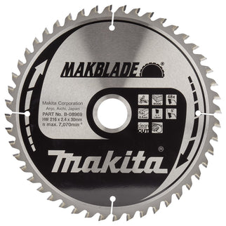 Makita Afkortzaagblad Hout 216X30X48T 5G – B-08969