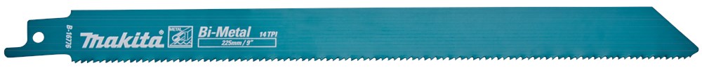 Makita Reciprozaagblad Metaal 205mm Rec.Zaagblad 205 Met. S1122BF 2st – B-16776-2