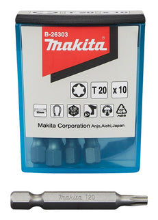 Makita Schroefbit T20X50mm 10STK – B-26303