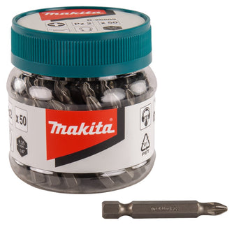 Makita Schroefbit PZ2X50mm in POT 50 stuks – B-26509