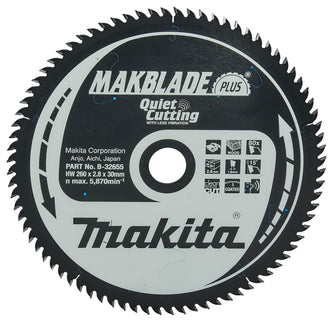Makita HM ZAAGBLAD 260X302.8 80T - B-32655