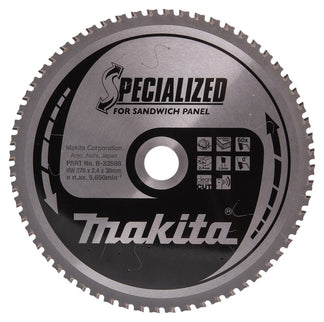 Makita HM ZAAGBL.270X2.4X30 T=60 SW Zaagblad 270X30 60T Sandw – B-33598
