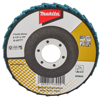 Makita Lamellen Conditioneringschijf 115mm Fijn Schuursch. 115X22mm – B-40777