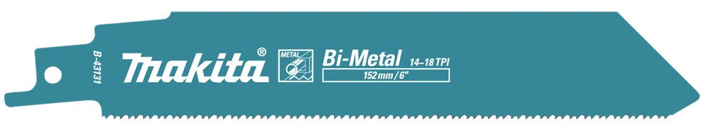 Makita ReciproZaagblad 132 MET. S921BEF Reciprozaagblad Metaal – B-43131