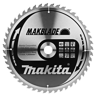 Makita HM-Zaagblad 315X2,8 48 TAND Tands – B-46187