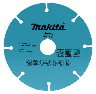 Makita Doorslijpschijf 125X22,23X2,0mm – B-57722