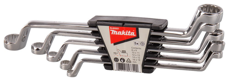 Makita Ringsleutelset 5-Delig – B-65551