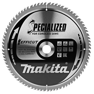 Makita Zaagblad Efficut 305X30X2,15 80T 10G Zaagblad – B-67262