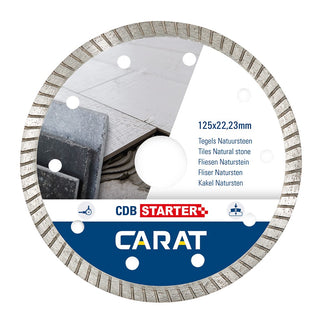 Carat Dia.zaag Tegels/natuursteen 115X22,23 MM, CDB Starter – CDBS115300