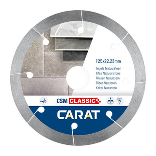 Carat Diamantzaag Tegels Ø115X22,23mm TYPE CSM Classic - Tegels/natuursteen – CSMC115300