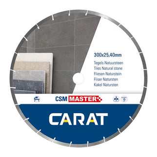 Carat Diamantzaag Tegels Ø300X25,40mm TYPE CSM Master - Keramische Tegels – CSMM300400