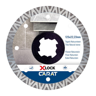 Carat Diamantzaag X-LOCK Tegels 125X22,23mm – CTXLOCK125