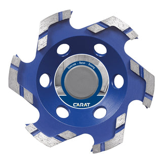 Carat Slijpkop Beton 125X22,23mm Dustec, CUBG STAR Master – CUBG1253C0