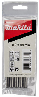 Makita Metaalboor 9X125mm 5 stuks HSS – D-06535