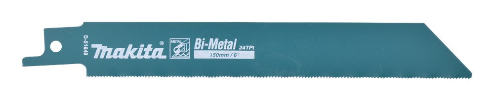Makita Reciprozaagblad Metaal Rec.zaagbl Bi-M 152X19X0,9 1,1 – D-51649