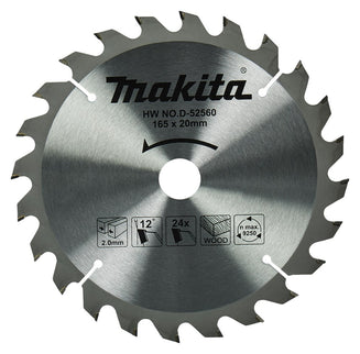 Makita HM Zaagbl 165X20X2 T24 – D-52560