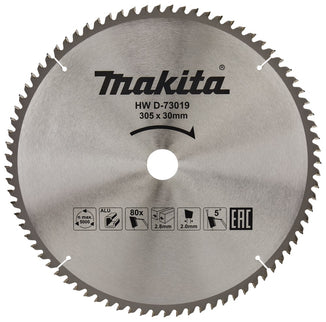 Makita HM Zaagblad ALU 305X30 80T 5G 350X30 – D-73019