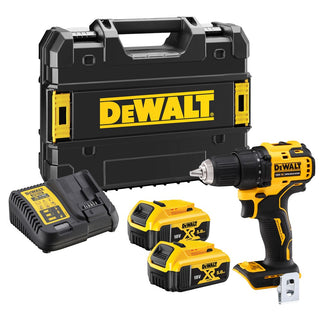 DeWALT 18v xr brushless compacte schroef-/boormachine 2x 5.0ah in tstak DCD708P2T